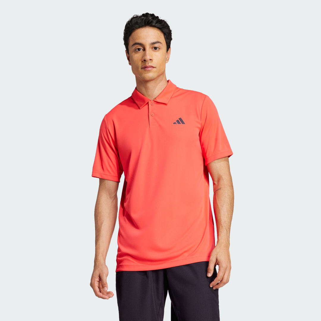 Поло тениска adidas Performance Tennis Polo Shirt Червено | JP2328, 0