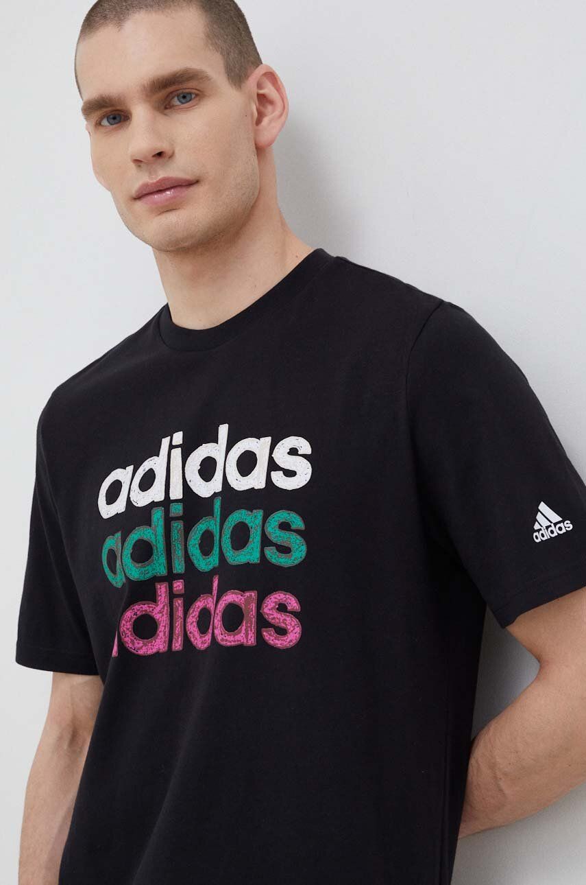 Тениска adidas Originals T-shirt Черно | HS2523, 0