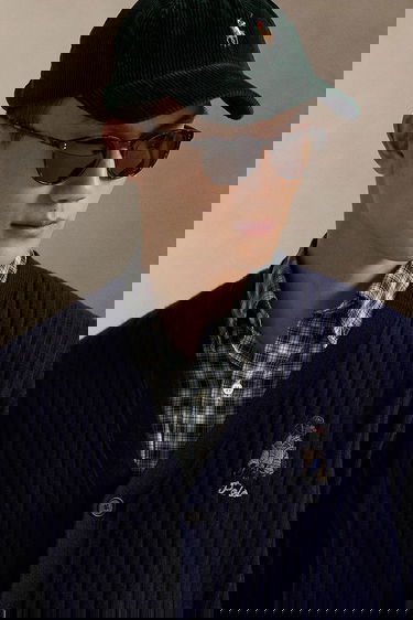 Пуловер Polo by Ralph Lauren Polo Bear Wool Ribbed Cardigan Тъмно синьо | 710979094, 3