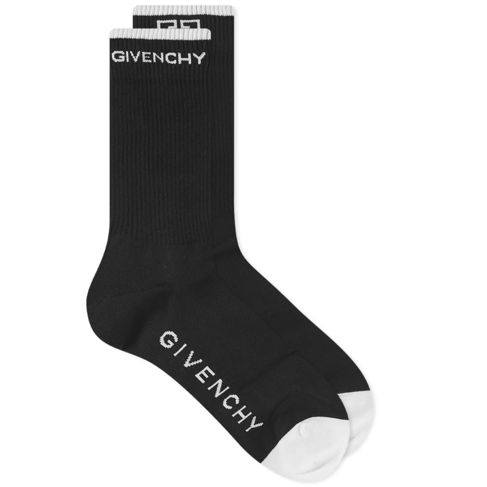 Чорапи Givenchy 4G Logo Socks Черно | BMB02A4037-004, 0