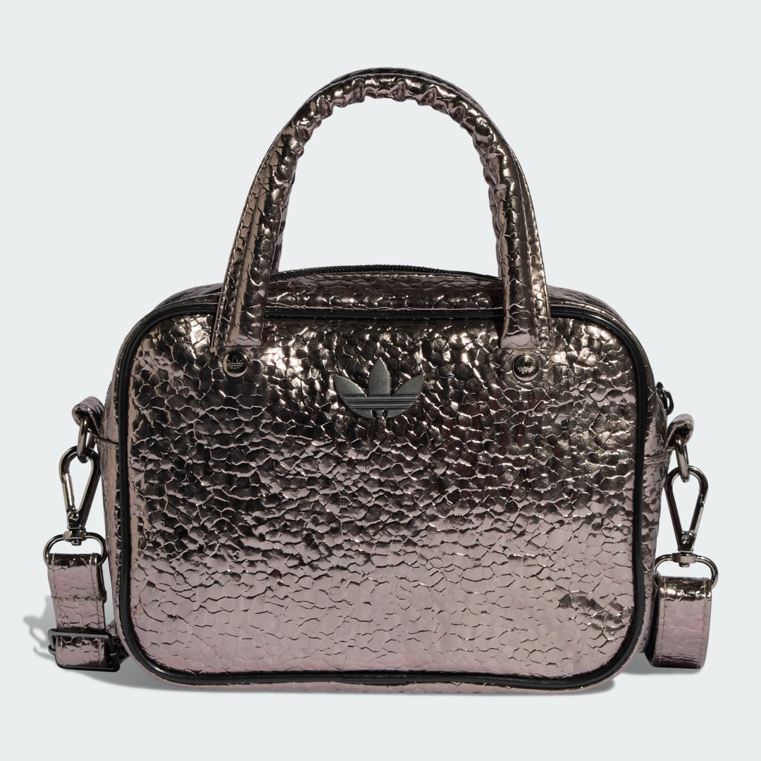 Дамска чанта adidas Performance ADICOLOR XS Mini Textured Metallic Bag Металик | KD7890, 0