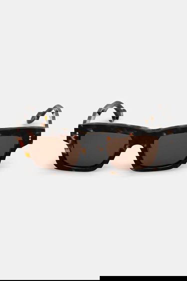 Слънчеви очила JW Anderson SSENSE Exclusive Pink Wayfarer Sunglasses Бежово | JWA02, 4