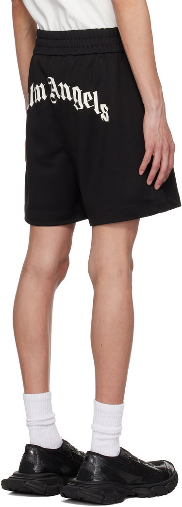Къси панталони Palm Angels Palm Angels Track Shorts Черно | PMCL008S25FAB0011003, 2