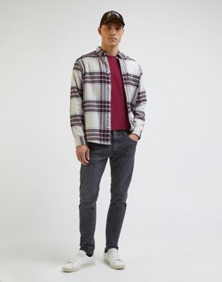 Риза Lee Riveted Shirt Бежово | 112341786:XXL:REG, 0