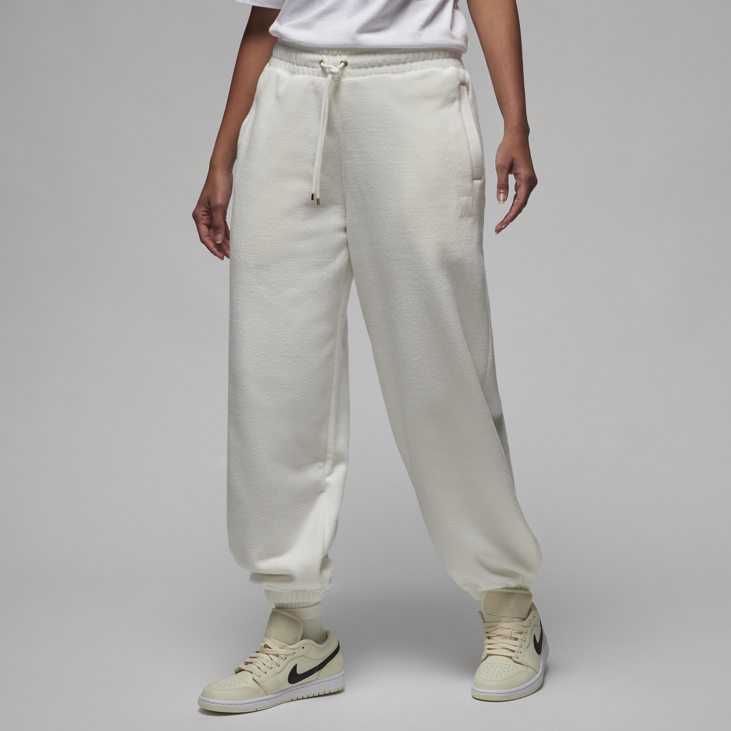 Спортни панталони Jordan Flight Fleece Winterized Trousers Бяло | FD7234-133, 1