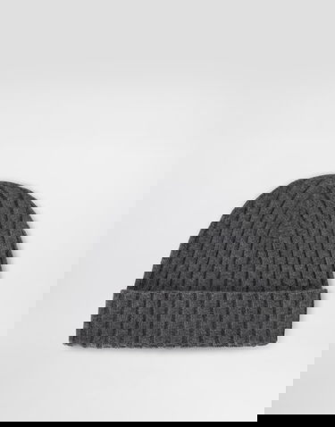 Шапка Dolce & Gabbana Dolce & Gabbana Cashmere Flat Rib Beanie Сиво | FXQ10ZJBW0SN5822, 3