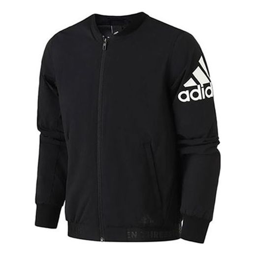 Яке бомбър adidas Originals Bomber Wv Warm Woven Sports Jacket Черно | DW4588