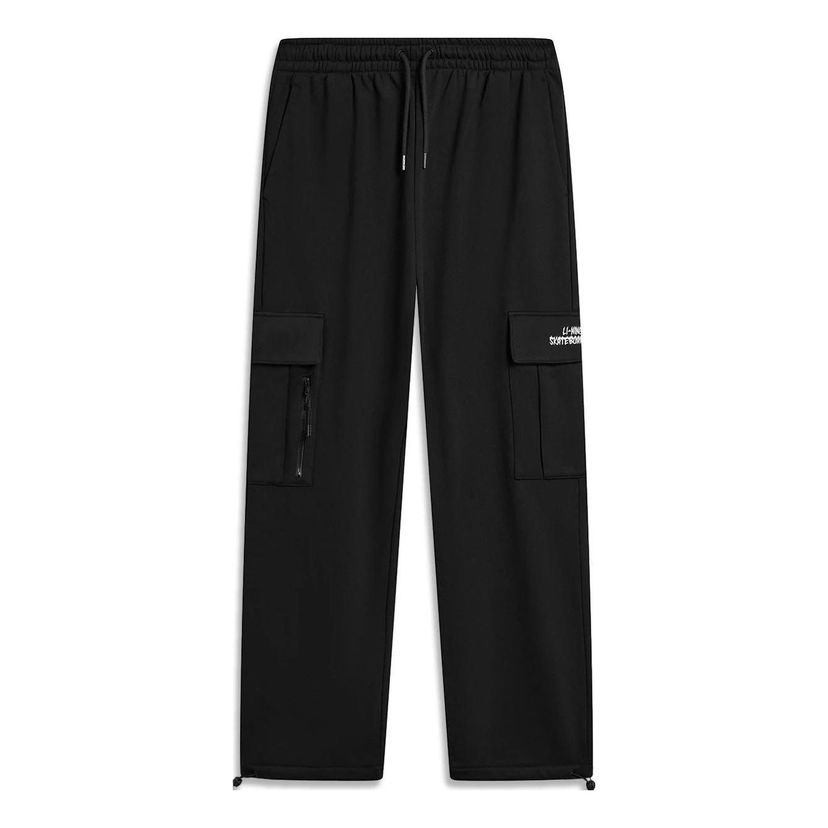 Карго панталони Li-Ning Skateboard Logo Cargo Pants Черно | AKLT951-2