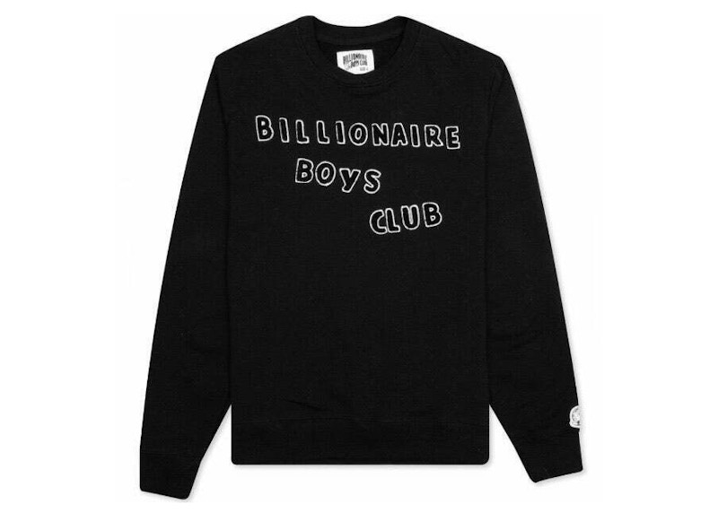 Суитчър BILLIONAIRE BOYS CLUB Billionaire Boys Club Crew Sweater Черно | 8018314BLK