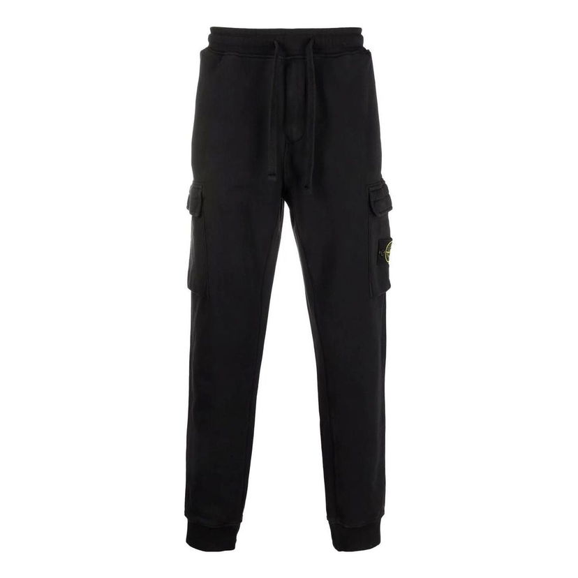 Спортни панталони Stone Island Stone Island Cargo Joggers Черно | 761564751-V0029