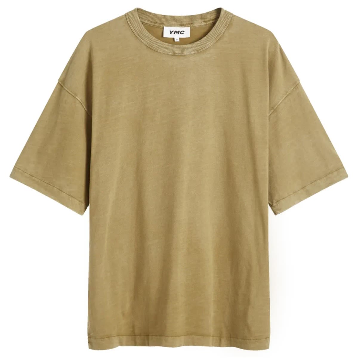 Тениска YMC Triple T-Shirt Зелено | P6XAB-30, 1