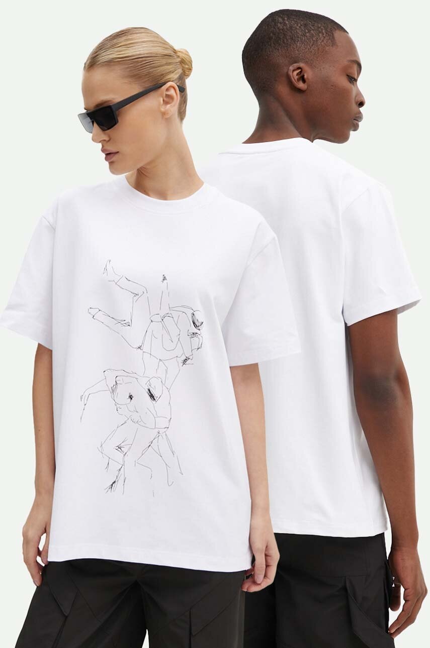 Тениска HELIOT EMIL Graphic T-Shirt Бяло | PREAW24.M.09.125, 0