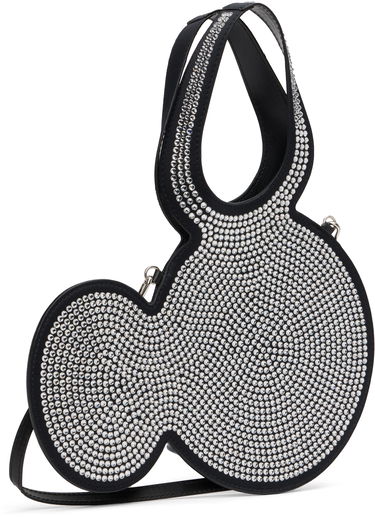 Голяма пазарска чанта Coperni Coperni Disney Mini Mickey Crystal-Embellished Tote Черно | DBA102F9010, 1