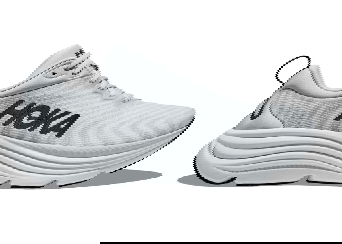 Кецове и обувки Hoka One One Gaviota 5 "Nimbus Cloud Steel Wool" Сиво | 1127929-NCSW, 0