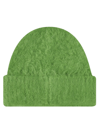 Шапка Acne Studios Kameo Solid Brushed Beanie Pear Green Зелено | C40305-CPI