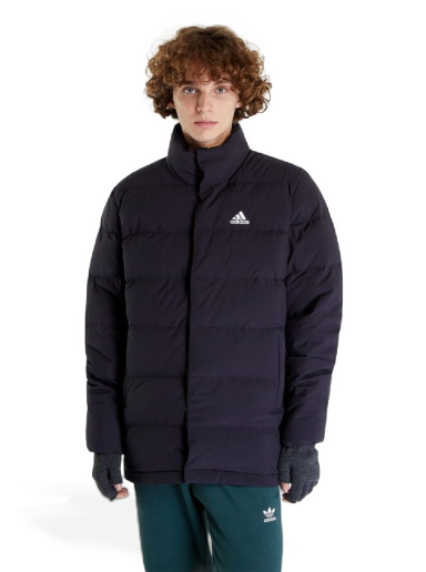 Пухо яке adidas Originals Helionic Mid-Length Down Jacket Черно | HG8700