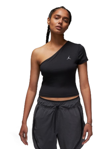 Тениска Jordan Dri-FIT Asymmetrical Top Черно | DV1267-010