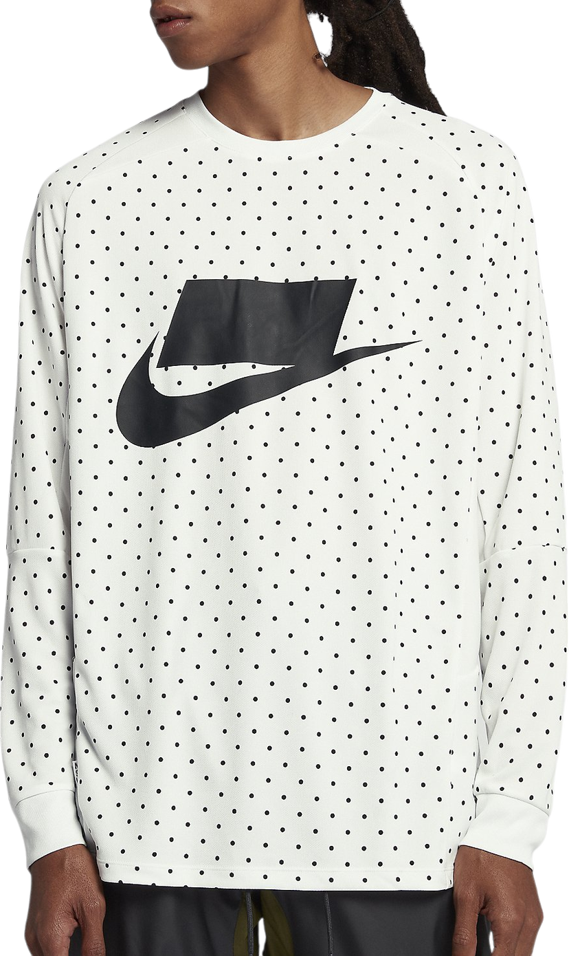 Тениска Nike NSW Long Sleeve Knit Top Бяло | 930325-121