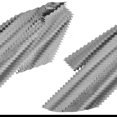 Риза Acne Studios Sandrok Microcheck Cotton Shirt, Size 50 Сиво | BB0614-902, 0