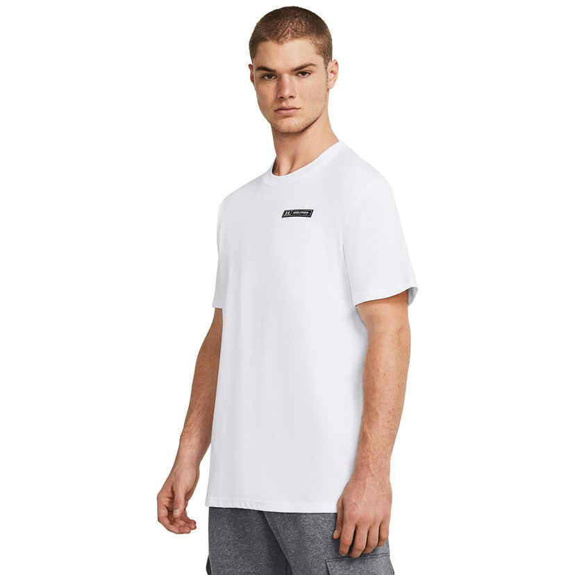 Тениска Under Armour HW ARMOUR LABEL Short Sleeve T-Shirt Бяло | 1382831-100