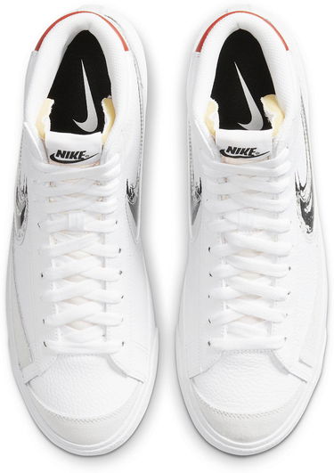 Кецове и обувки Nike Blazer Mid 77 Бяло | dc4838-100, 3