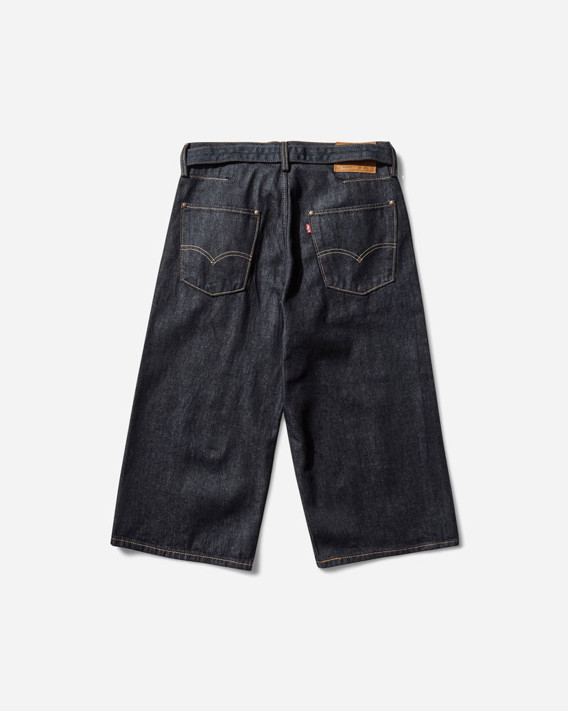 Дънки Levi's Twisted Baggy Capri Jeans Синьо | 0049W 0001
