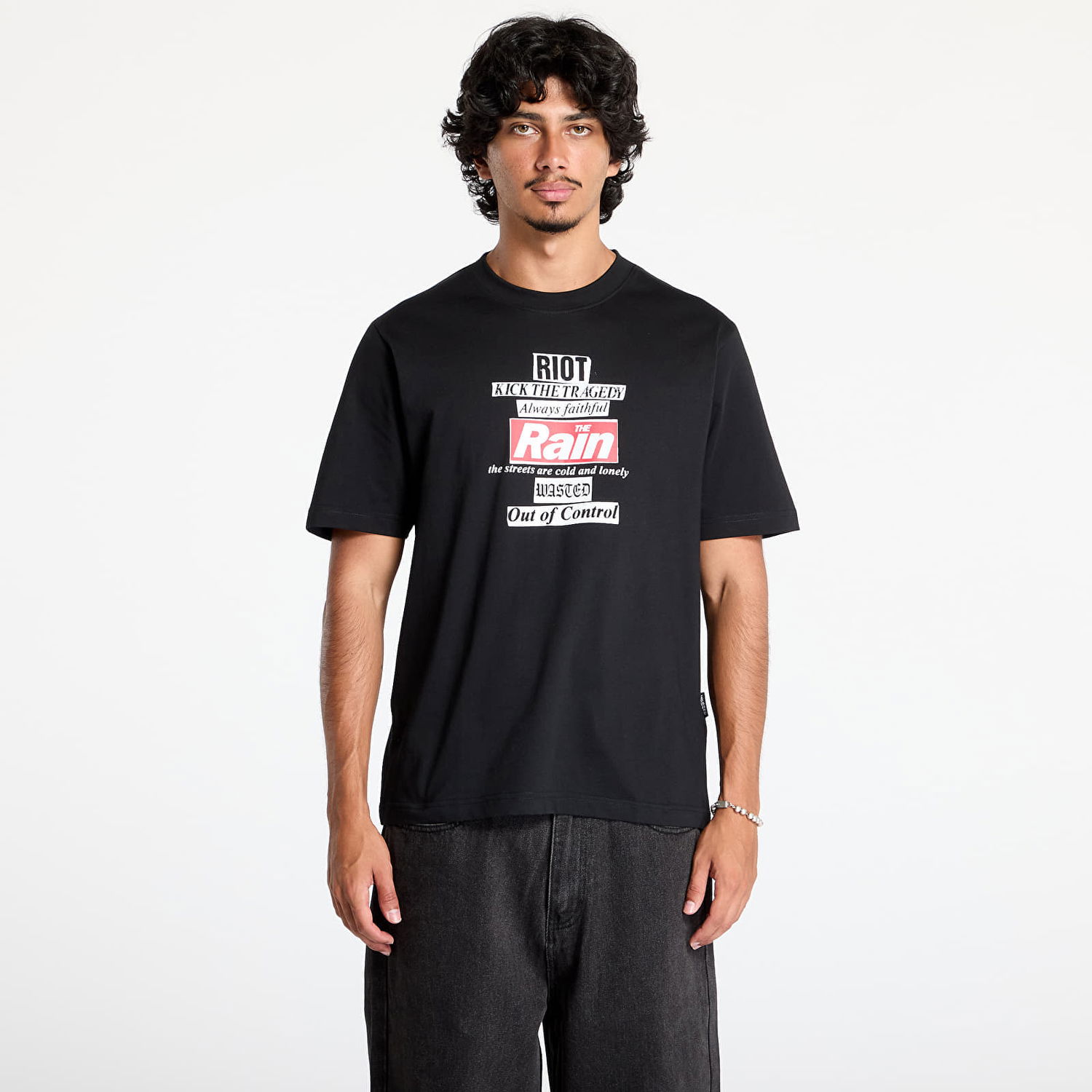 Тениска Wasted Paris Rain T-Shirt Black Черно | WP_000160, 0