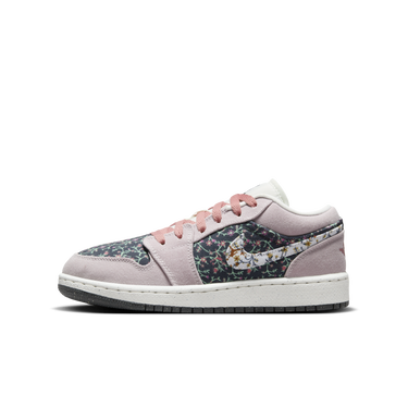 Кецове и обувки Jordan Air Jordan 1 Low SE "Canvas Floral" GS Розово | FJ3445-001, 0