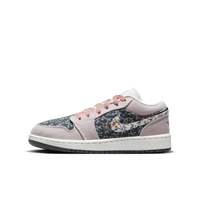 Air Jordan 1 Low SE "Canvas Floral" GS