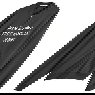 Яке бомбър Acne Studios Fiah U Zip 1996 Zip Sweat Bomber Jacket Сиво | CI0189-900, 0