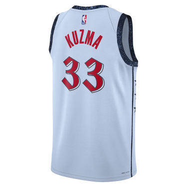 Фланелка Nike Dri-FIT NBA Swingman Kyle Kuzma Washington Wizards City Edition 2024/25 Бяло | FQ4364-407, 2