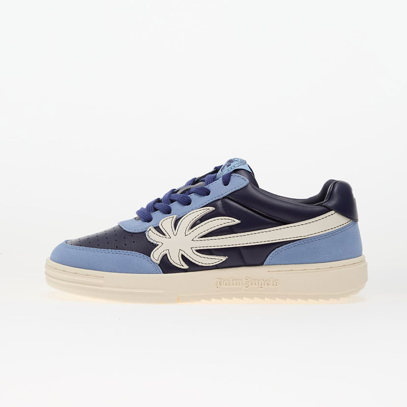Кецове и обувки Palm Angels Palm Beach University Navy Blue/ Off White Синьо | PBIA015F25LEA0014603