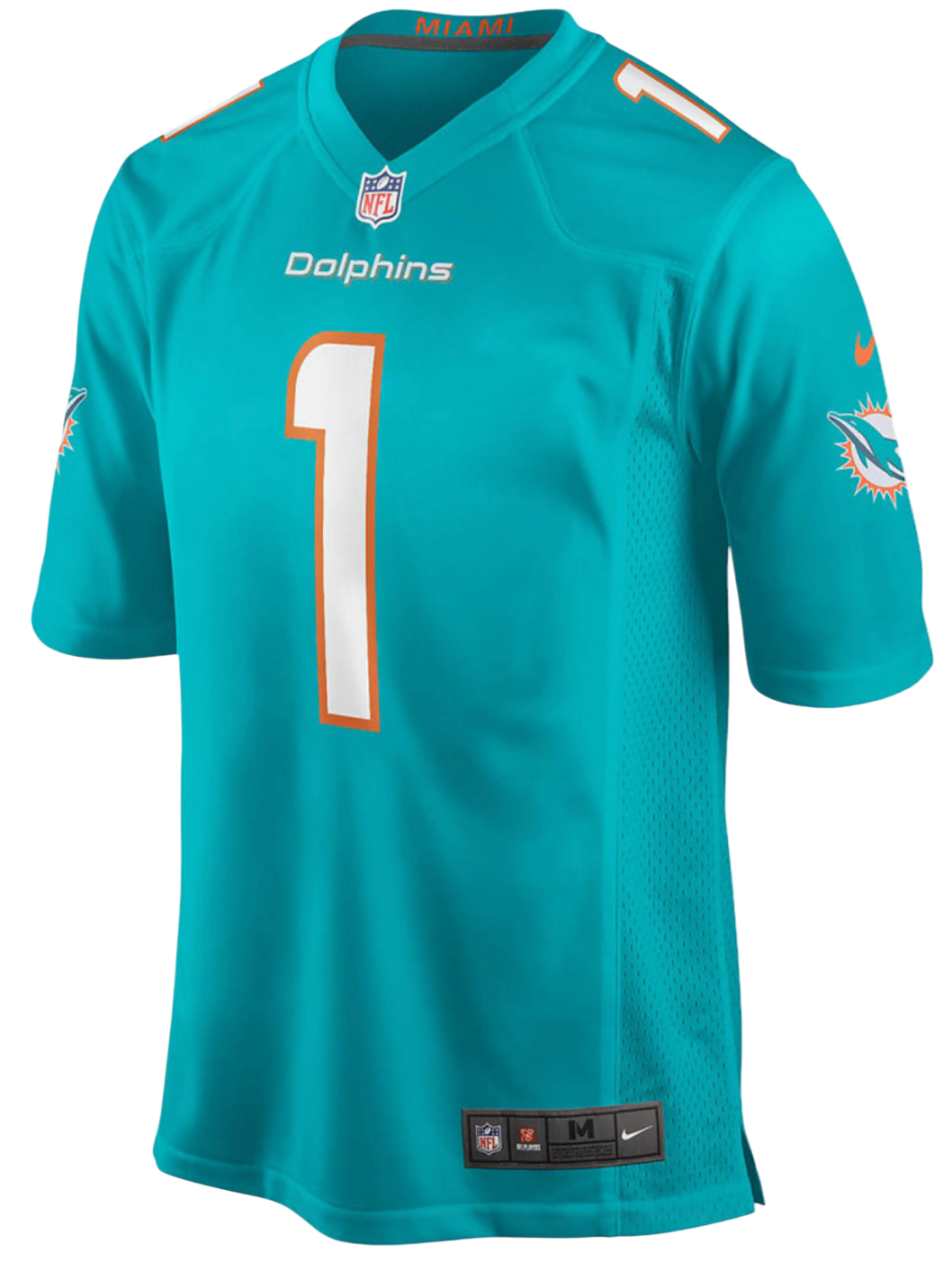 Фланелка Nike NFL Miami Dolphins 1 Home Jersey Тюркоазено | 67nm-mdgh-9pf-2nl-67nm-mdgh-9pf-2nl, 0