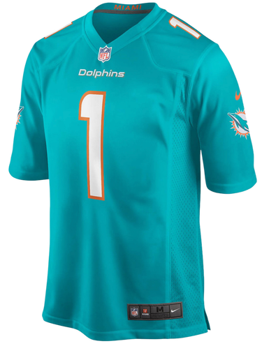 Фланелка Nike NFL Miami Dolphins 1 Home Jersey Тюркоазено | 67nm-mdgh-9pf-2nl-67nm-mdgh-9pf-2nl, 0