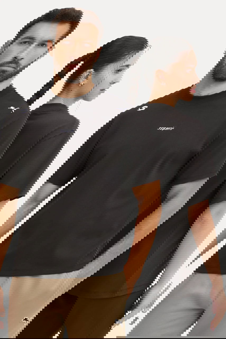 Тениска Coperni Coperni x Puma Cotton Crew Neck T-Shirt Черно | 628305, 0