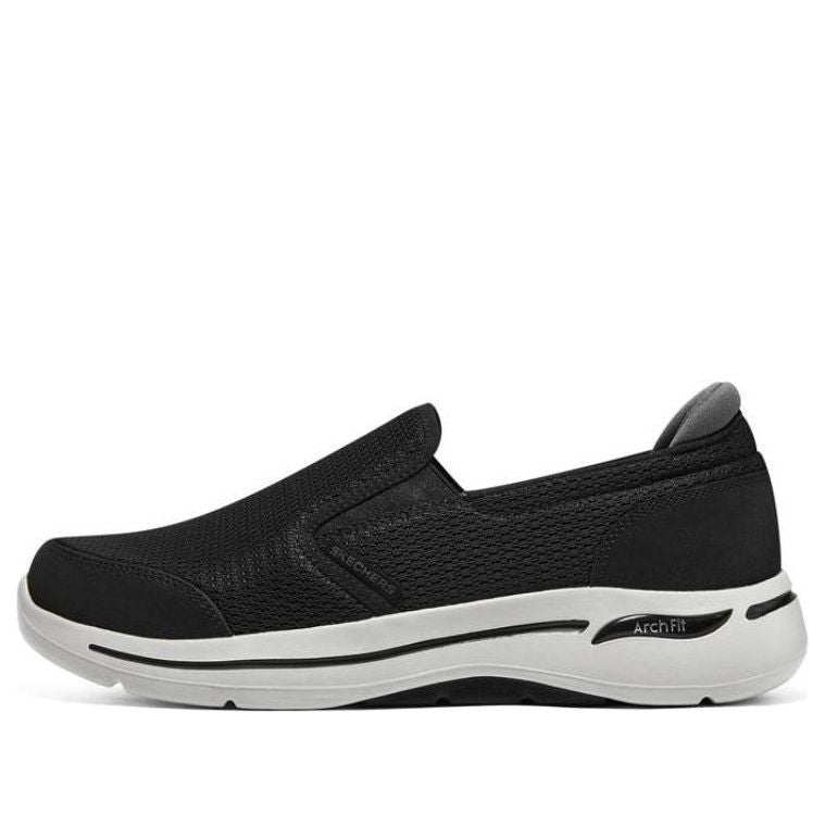 Кецове и обувки Skechers Go Walk Arch Fit Черно | 216264-BKGY