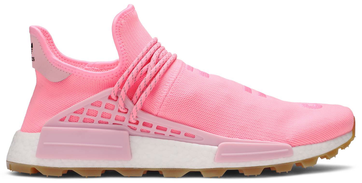 Кецове и обувки adidas Originals Pharrell x NMD Human Race Trail PRD "Sun Calm" Розово | EG7740, 1