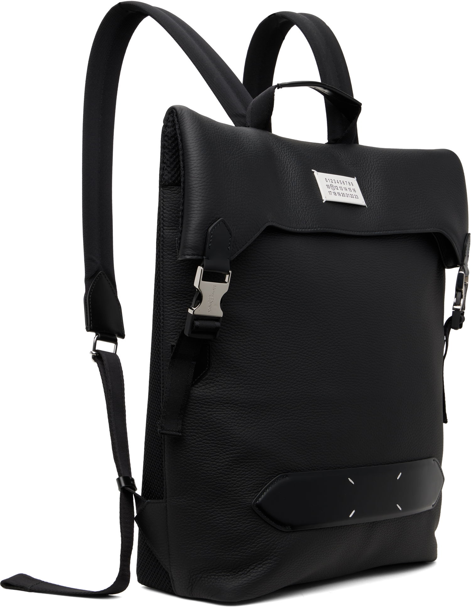 Раница Maison Margiela Soft 5AC Flap Backpack Черно | SB1WA0010 P4746, 1