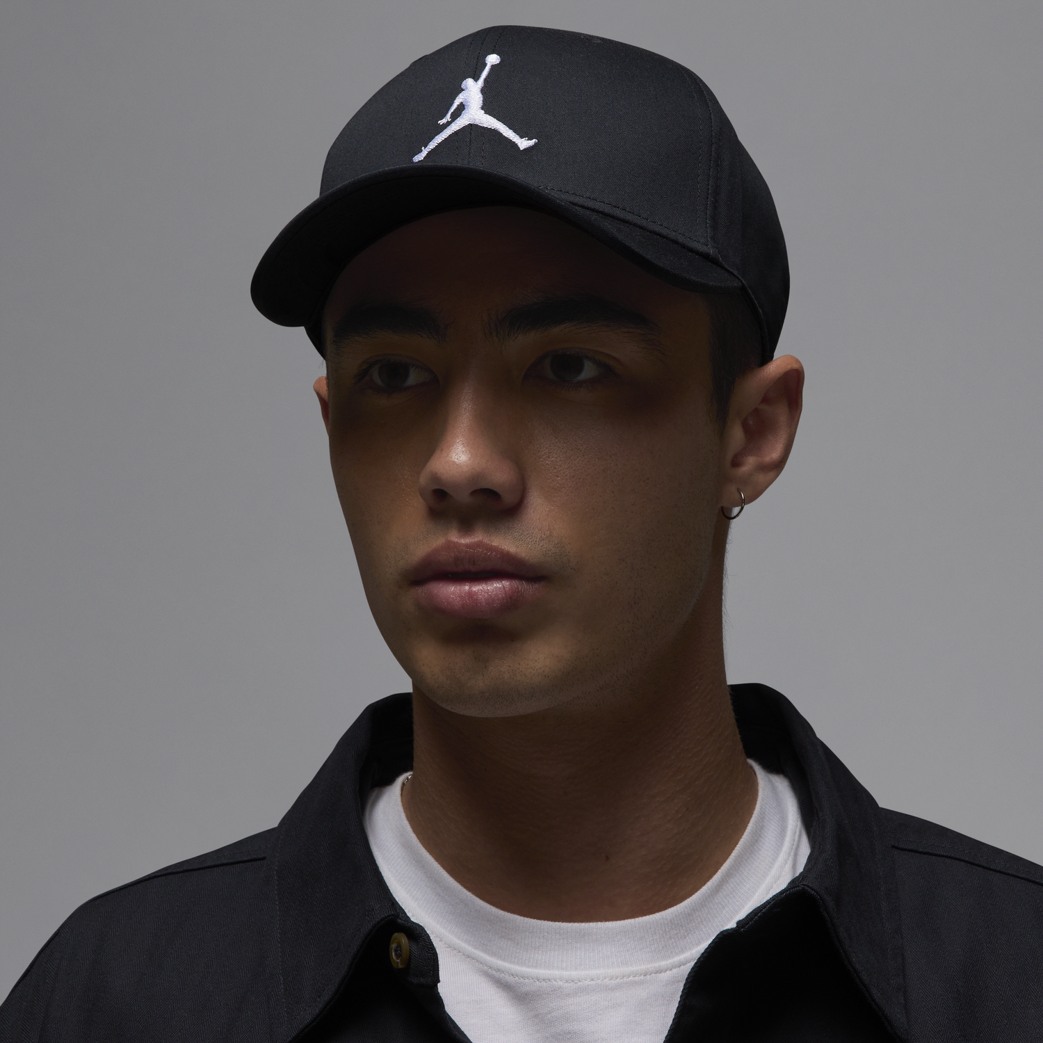 Шапка с козирка Jordan Jordan Rise Fitted Cap Черно | HJ0627-010, 0