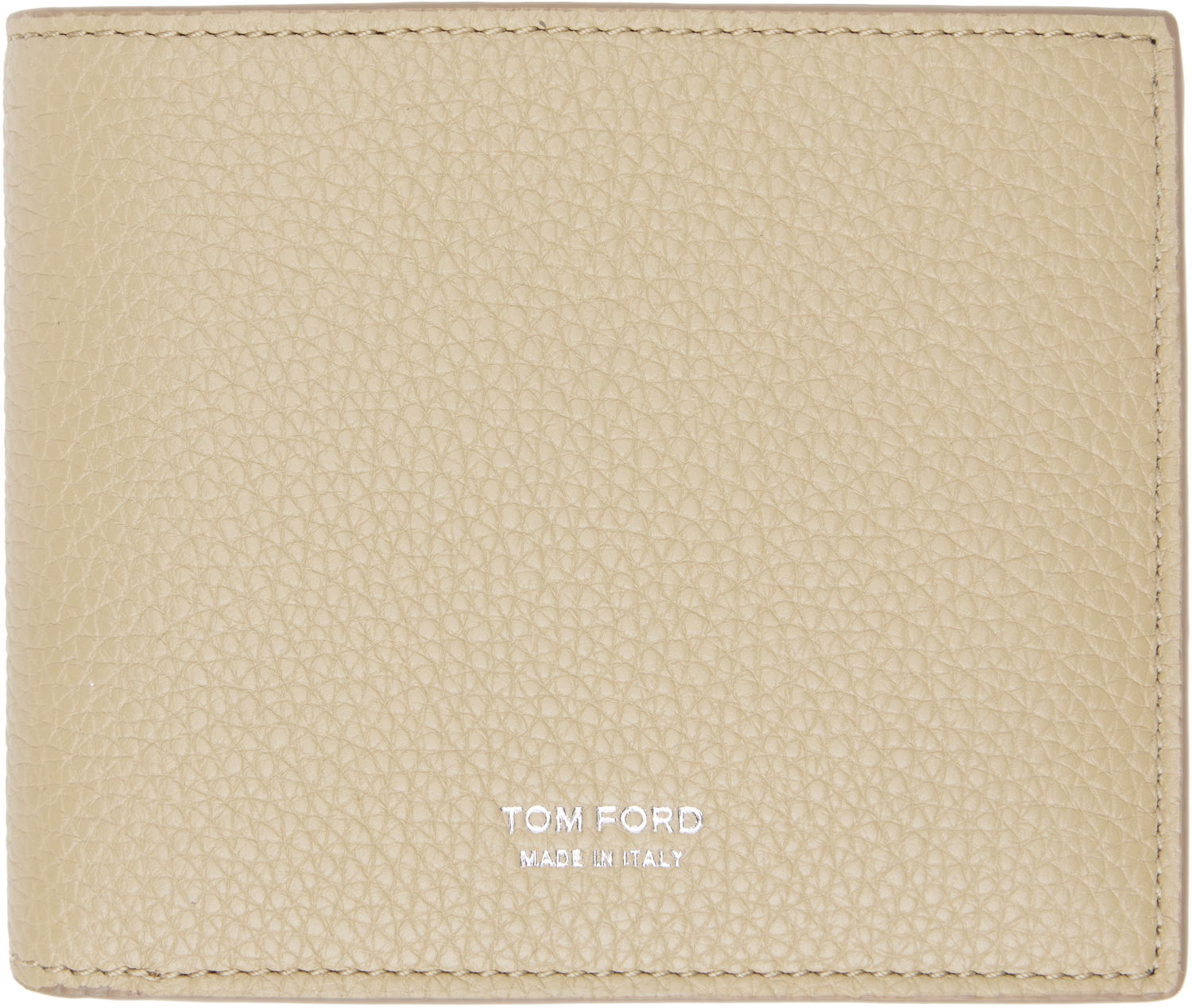 Портфейл Tom Ford Grain Leather Classic Bifold Wallet Бежово | Y0278-LCL158S, 0