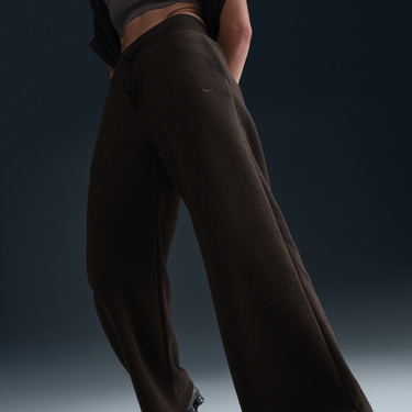 Суитчър Nike Nike Sportswear Phoenix Plush High-Waisted Wide-Leg Fleece Pants Кафяво | FN3622-220, 3