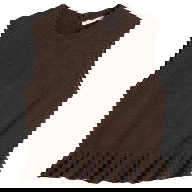 Жилетка Cecilie Bahnsen Bill Vest Кафяво | 225KNI53002, 0