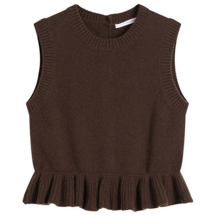 Жилетка Cecilie Bahnsen Bill Vest Кафяво | 225KNI53002
