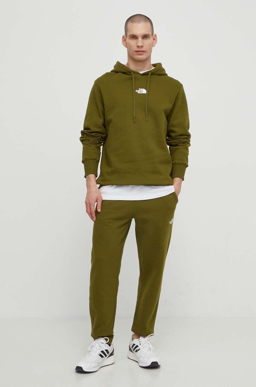 Суитчър The North Face Printed Hoodie Зелено | NF0A87DBPIB1, 1