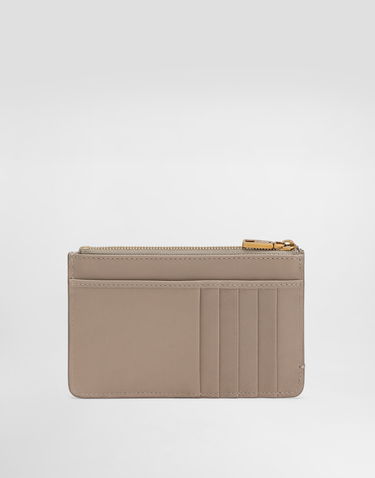 Портфейл Dolce & Gabbana Dolce & Gabbana Plongé Calfskin Card Holder Бежово | BI1261A9S258I399, 2