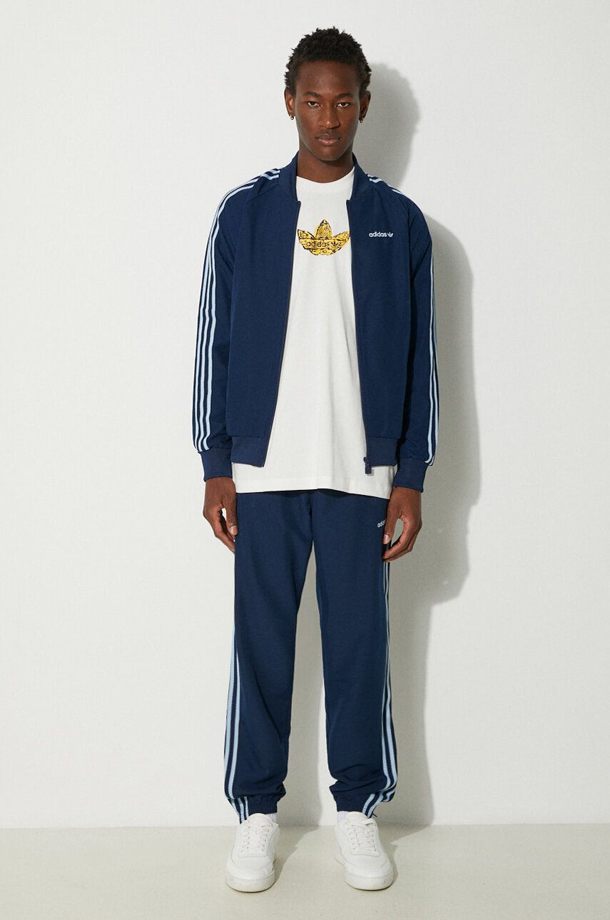 Яке бомбър adidas Originals Track Jacket Синьо | IX9626, 1