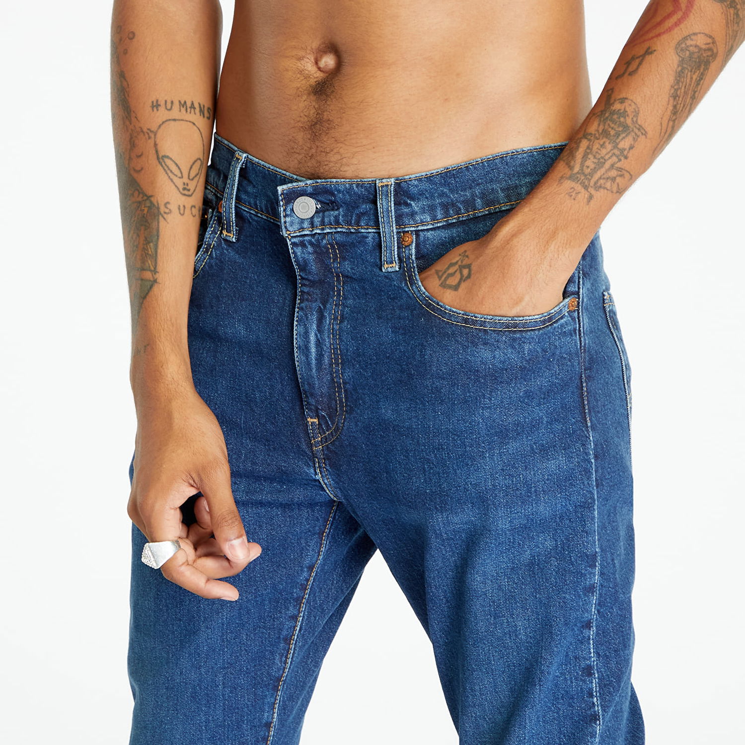 Дънки Levi's 512 Sim Taper Jeans Тъмно синьо | 28833.1114, 1