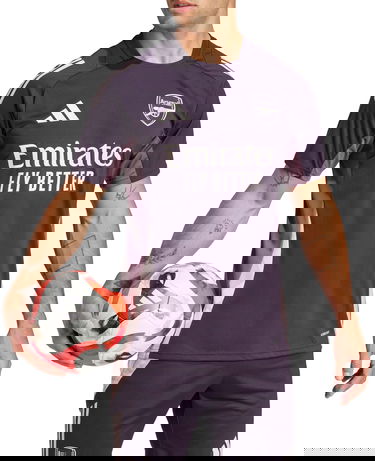 Тениска adidas Performance Arsenal Tiro 24 Training Jersey Лилаво | JF2915, 3