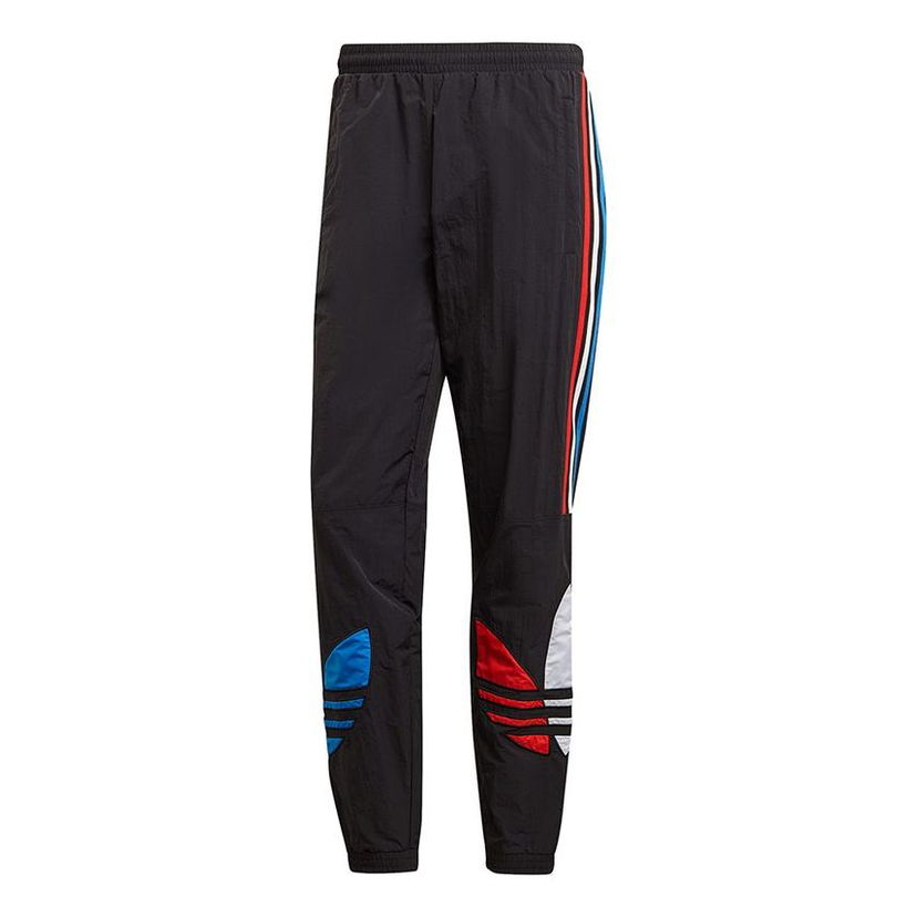 Спортни панталони adidas Originals Tricol Logo Printed Ankle-Banded Sports Pants Черно | GN8046