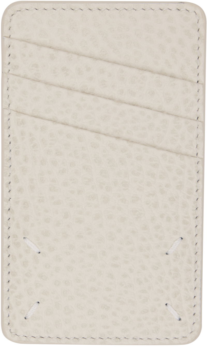 Портфейл Maison Margiela Four Stitches Card Holder Сиво | SA1VX0017 P4455, 1